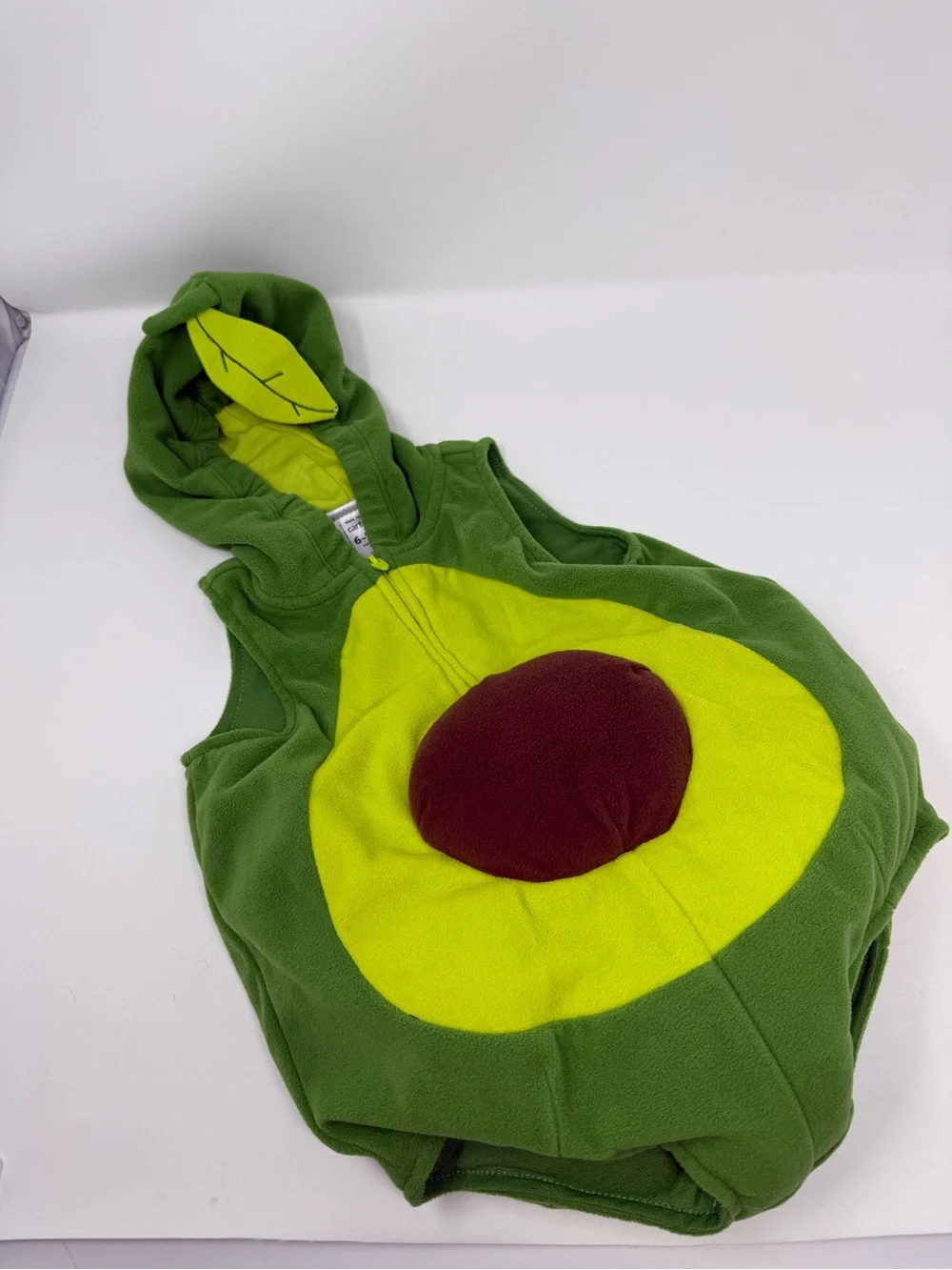 Carters Green Avocado One Piece Halloween Costume 6-9 Months
